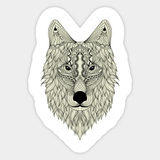 Wolf Sticker